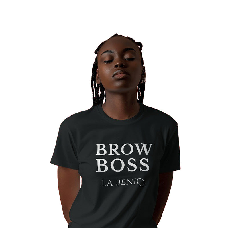 CAMISA PRETA LA BENIG BROW BOSS