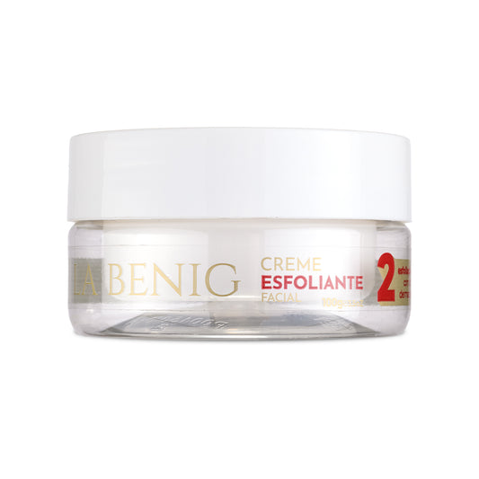 Creme Esfoliante Facial Higienização Preparo Sobrancelhas Skin Care La Benig 100g