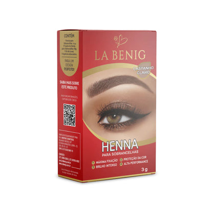 Henna La Benig Alta Fixação Profissional 3g